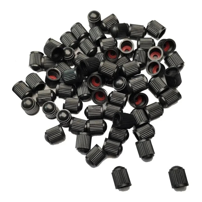 30PCSTire Valves ABS Plastic Automobile Bicycle Tyre Valve Cap Dust Cap Wheel Tire Valve Stem Caps Covers Dust Valve for Car