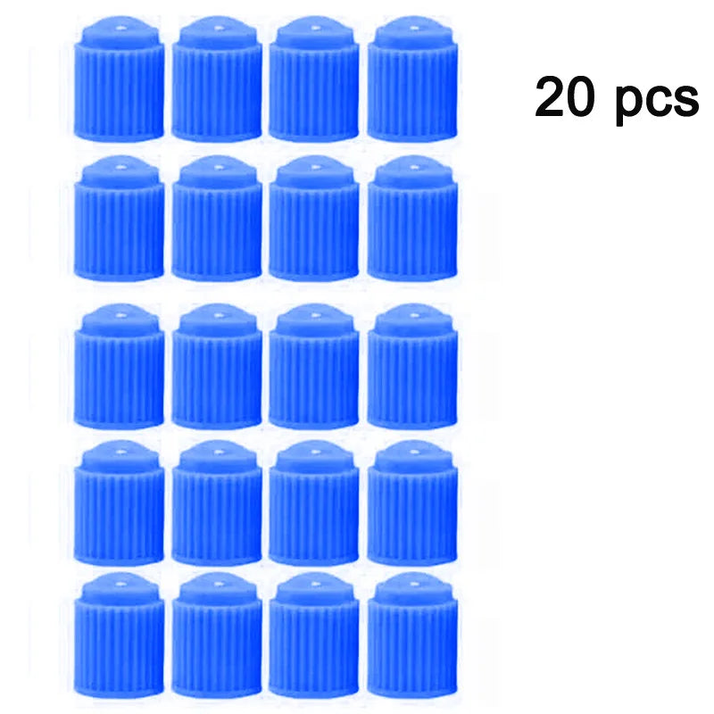 30PCSTire Valves ABS Plastic Automobile Bicycle Tyre Valve Cap Dust Cap Wheel Tire Valve Stem Caps Covers Dust Valve for Car