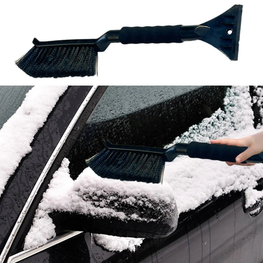 ❄️ MotixGear™ 2-in-1 Car Snow Brush & Ice Scraper – Durable Winter Tool