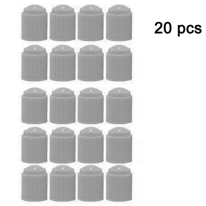 30PCSTire Valves ABS Plastic Automobile Bicycle Tyre Valve Cap Dust Cap Wheel Tire Valve Stem Caps Covers Dust Valve for Car