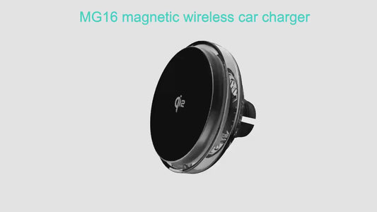 MotixGear™ 15W Qi2 Magnetic Wireless Car Charger with Cooling Fan | Fast Charging | Strong MagSafe Mount | 360° Rotation | Universal Car Phone Holder